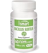 Supersmart - Bacillus Subtilis 3 Billion CFU Per Day - Probiotic Strain - Improve Natural Defence...