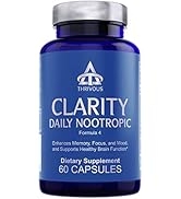 Thrivous Clarity - Enhance Memory, Focus & Mood - Advanced Natural Nootropic Supplement: Synapsa ...