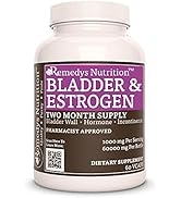 Remedy's nutrition Bladder and Estrogen 1,000mg per Capsule/60,000mg per Bottle/Vegan Capsule