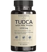 VINATURA TUDCA Milk Thistle 1250mg - Liver Support, Liver Health, Gallbladder Supplements *USA Ma...