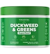 VINATURA Duckweed & Greens Powder - Smoothie Mix with Super Greens: Kale Powder, Spinach Powder, ...