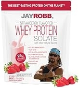 Jay Robb Whey Protein (Strawberry, 1.5 Pound)